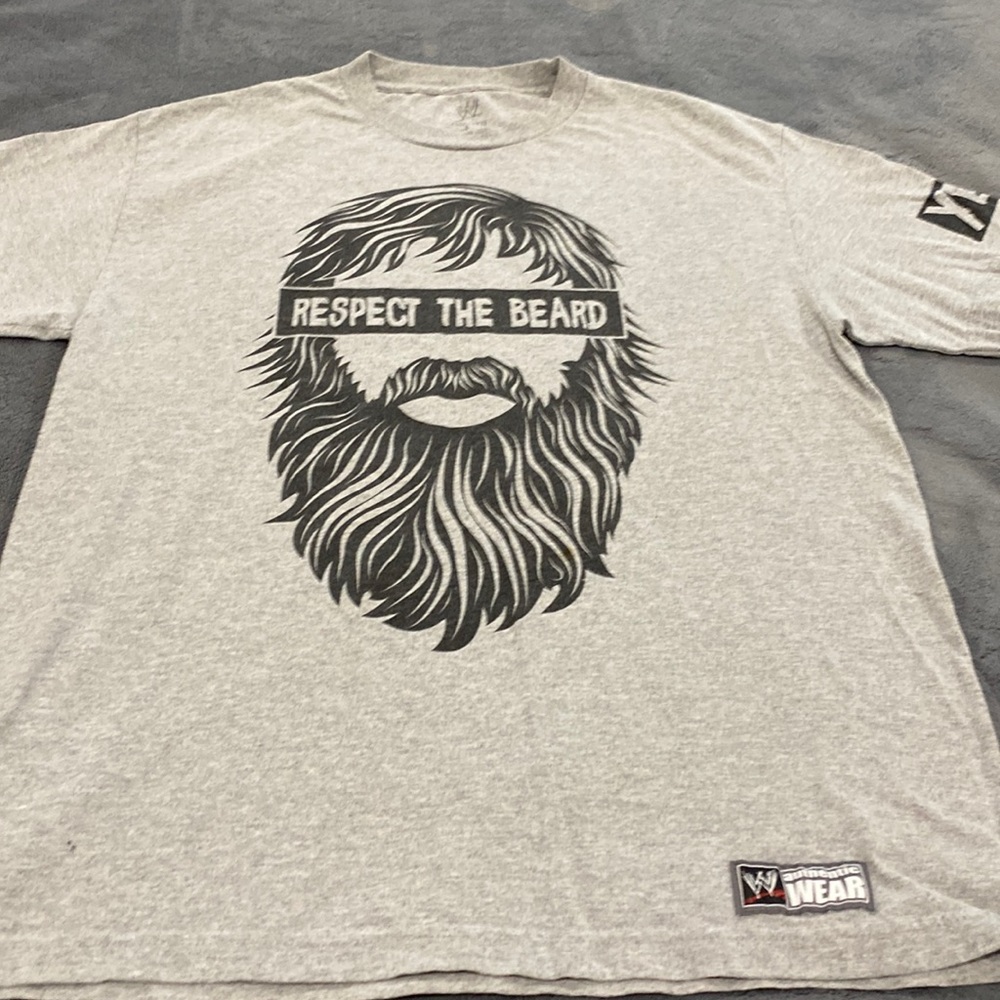 WWE Respect The Beard , Daniel Bryan Shirt.  YES! / Size L